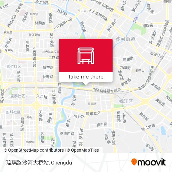 琉璃路沙河大桥站 map