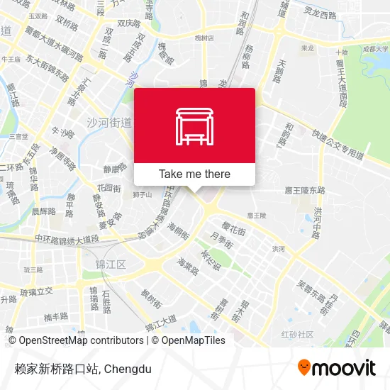 赖家新桥路口站 map