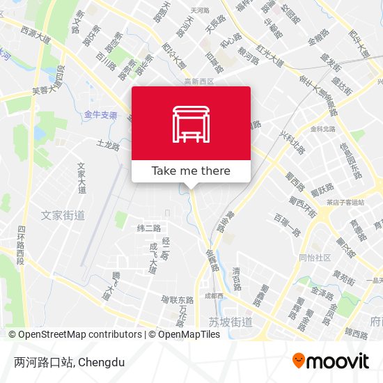 两河路口站 map