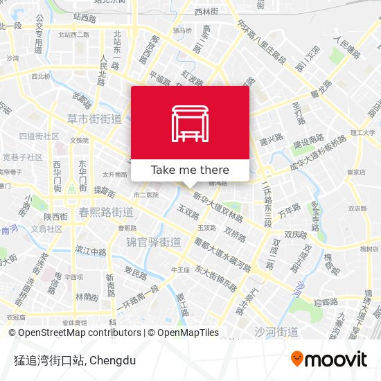 猛追湾街口站 map