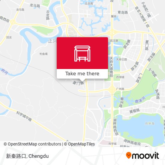 新秦路口 map