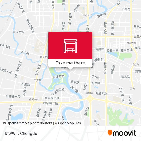 肉联厂 map