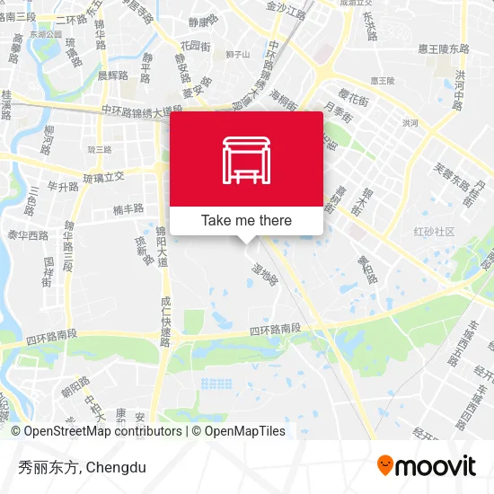 秀丽东方 map