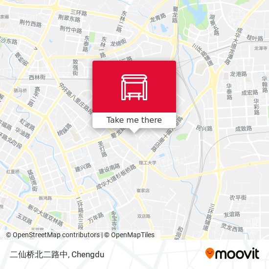 二仙桥北二路中 map