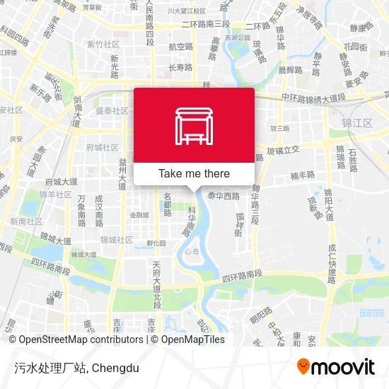 污水处理厂站 map