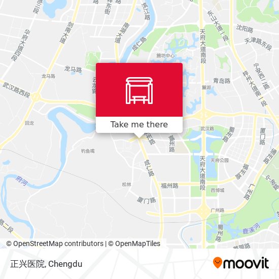 正兴医院 map