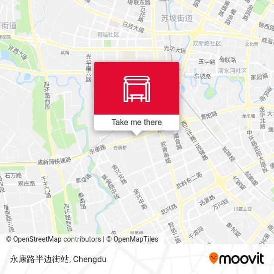 永康路半边街站 map