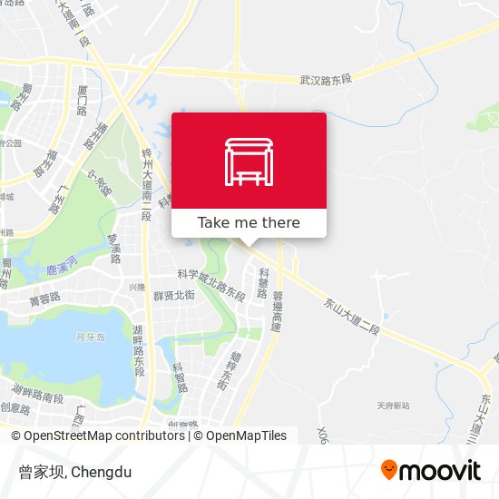 曾家坝 map