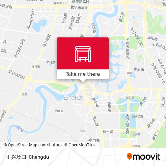 正兴场口 map