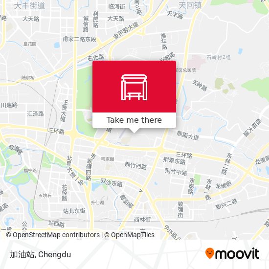 加油站 map