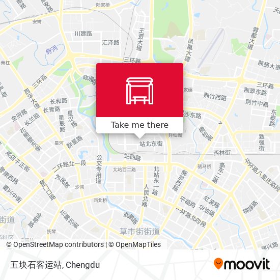 五块石客运站 map