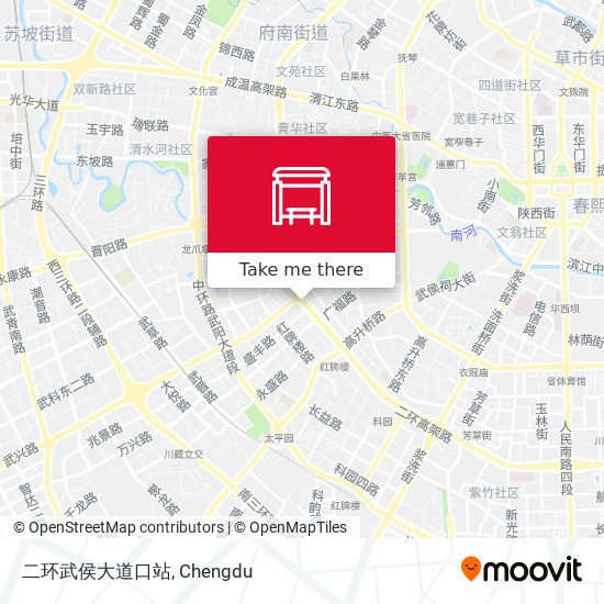 二环武侯大道口站 map