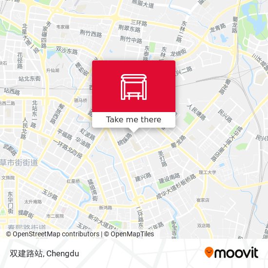 双建路站 map