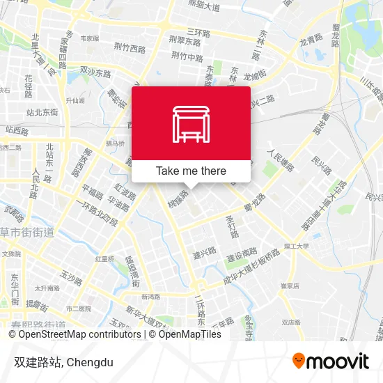 双建路站 map
