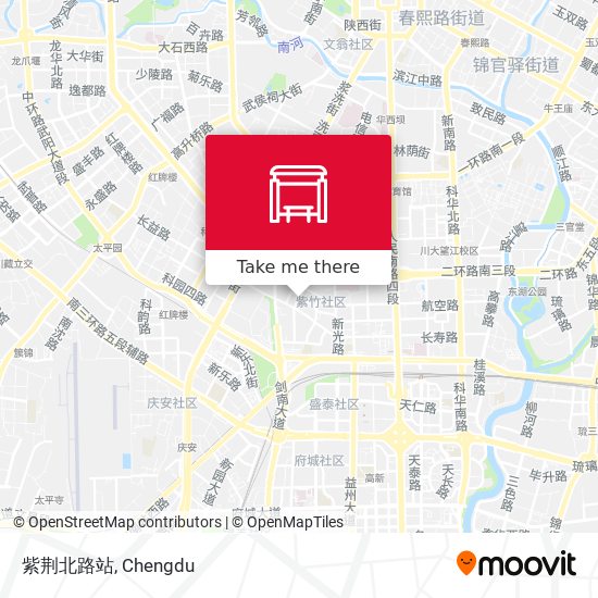 紫荆北路站 map