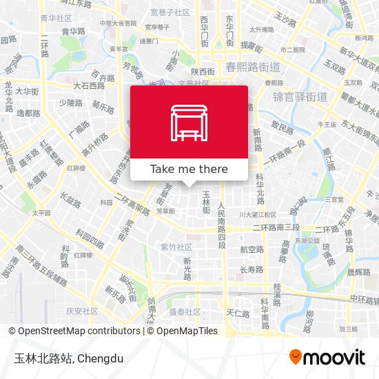 玉林北路站 map