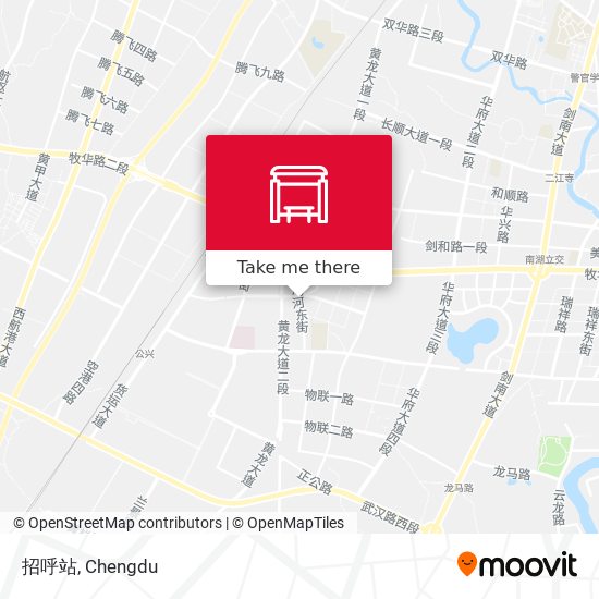 招呼站 map
