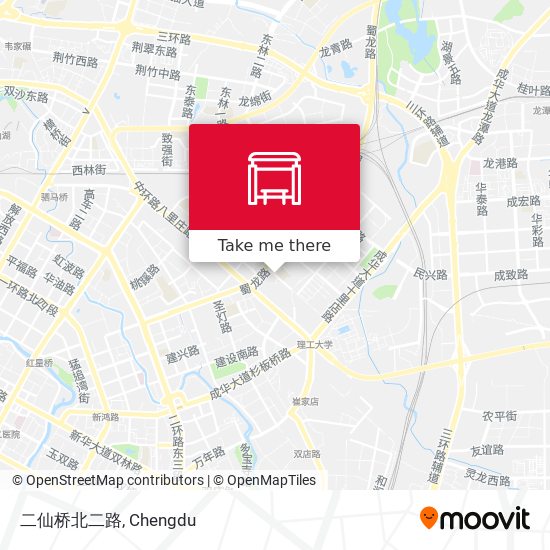 二仙桥北二路 map