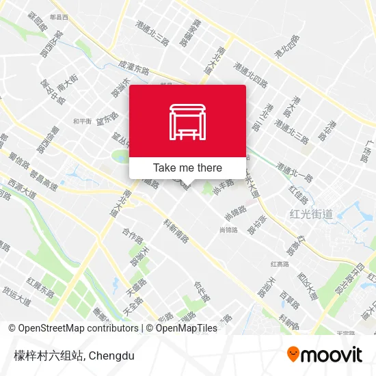 檬梓村六组站 map