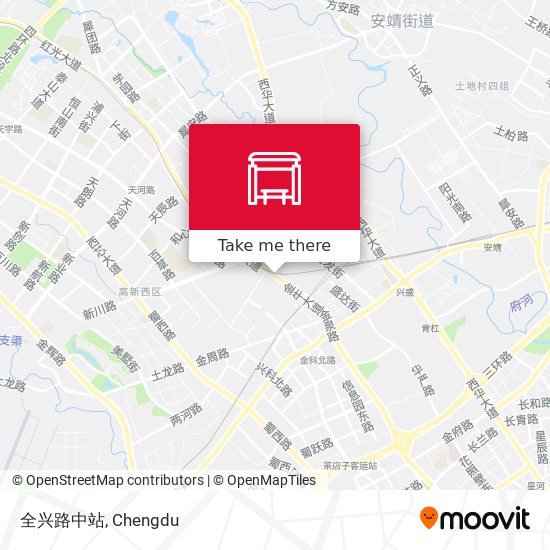 全兴路中站 map