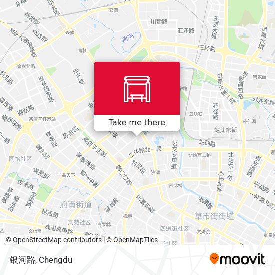 银河路 map