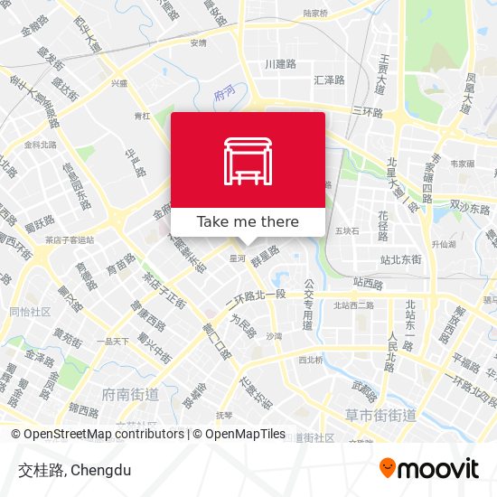 交桂路 map