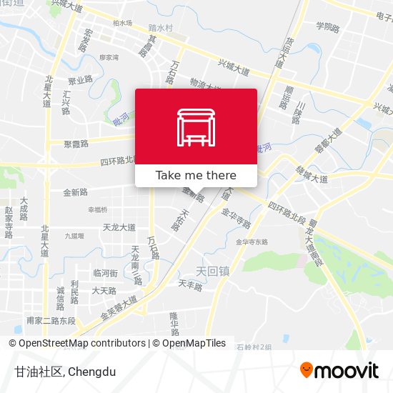 甘油社区 map