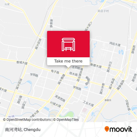 南河湾站 map