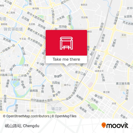 岷山路站 map