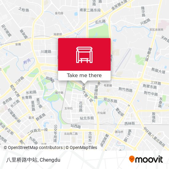 八里桥路中站 map