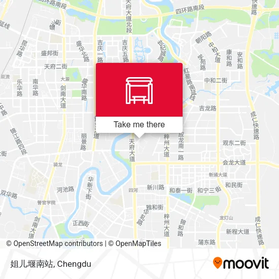 姐儿堰南站 map