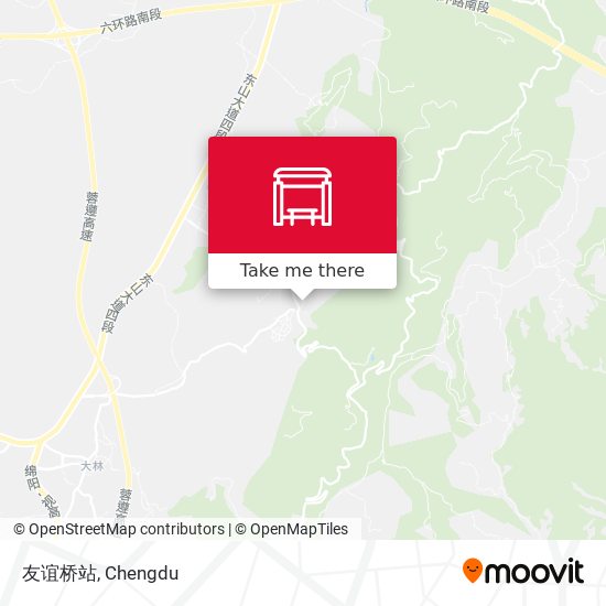 友谊桥站 map