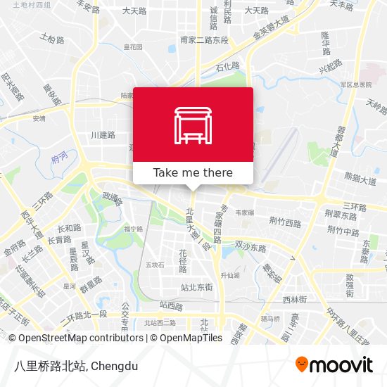 八里桥路北站 map