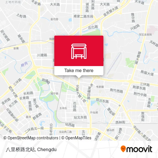 八里桥路北站 map