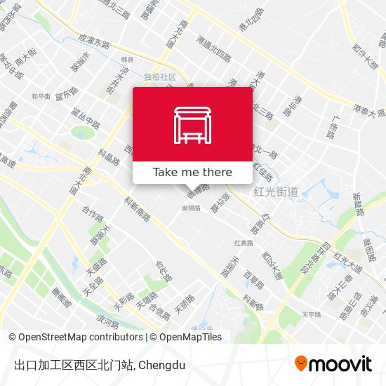 出口加工区西区北门站 map