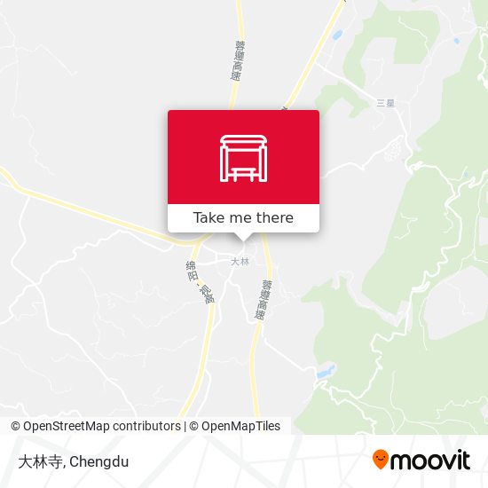 大林寺 map