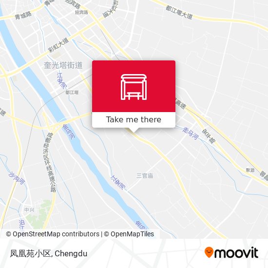 凤凰苑小区 map