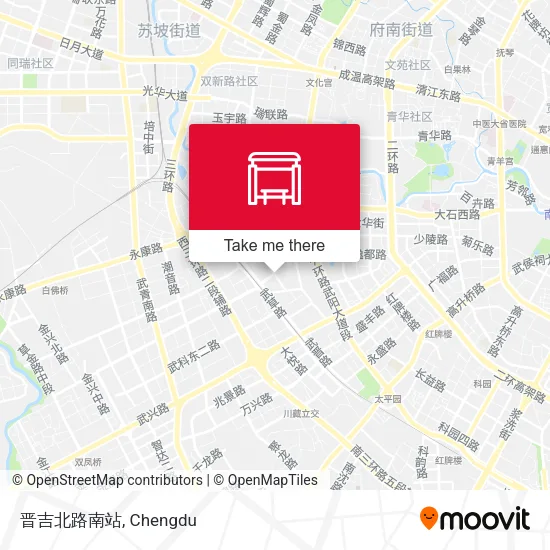 晋吉北路南站 map