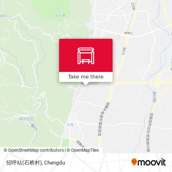招呼站(石桥村) map
