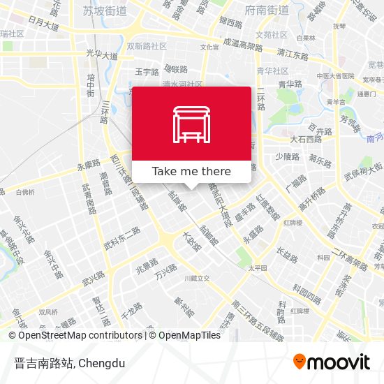 晋吉南路站 map