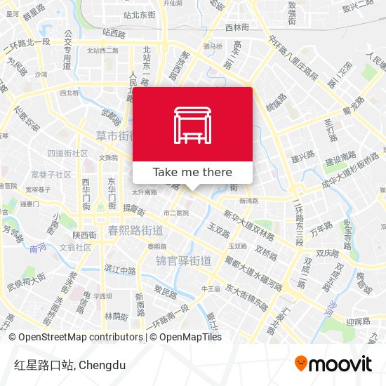 红星路口站 map