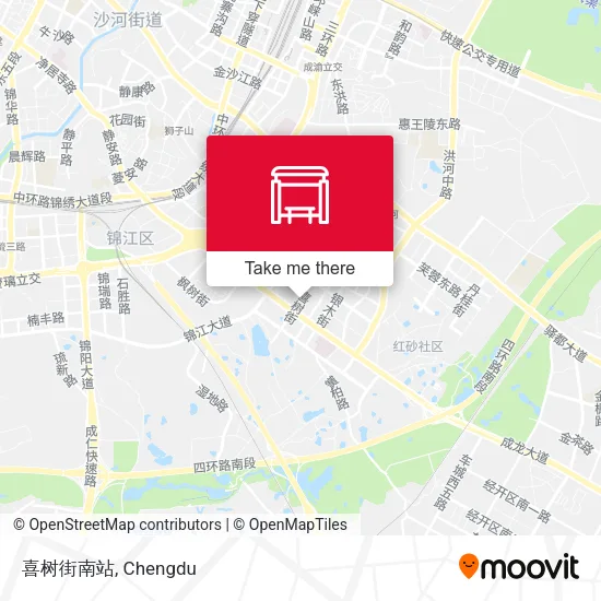 喜树街南站 map