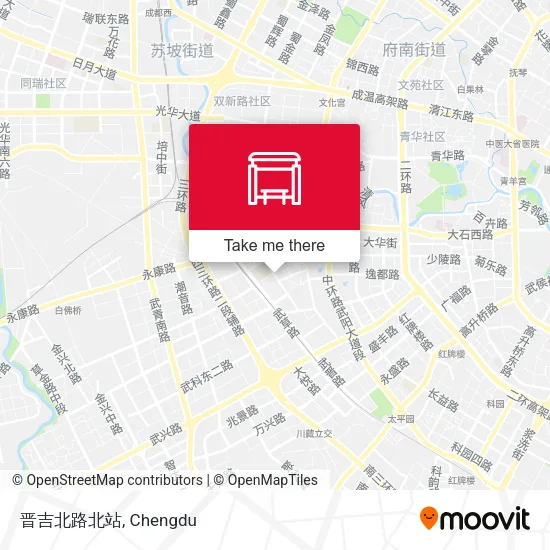 晋吉北路北站 map