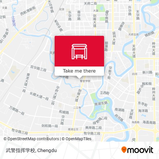 武警指挥学校 map