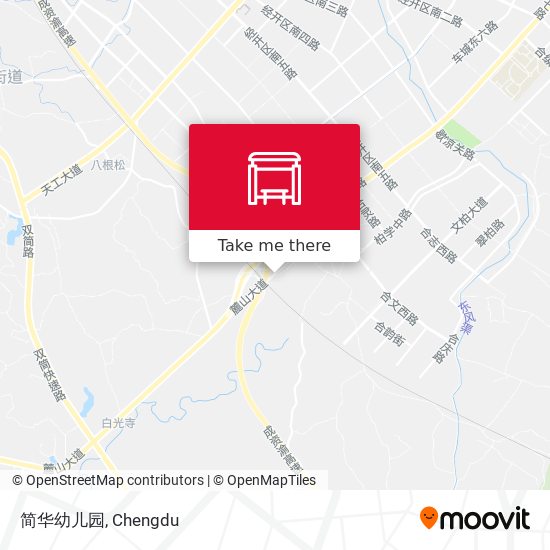 简华幼儿园 map