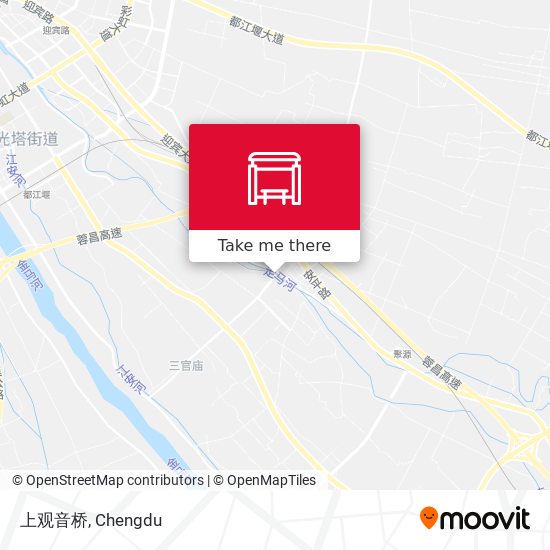 上观音桥 map