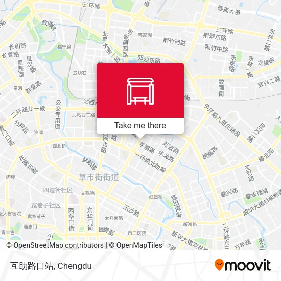 互助路口站 map