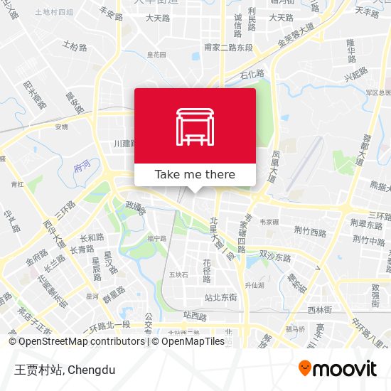 王贾村站 map