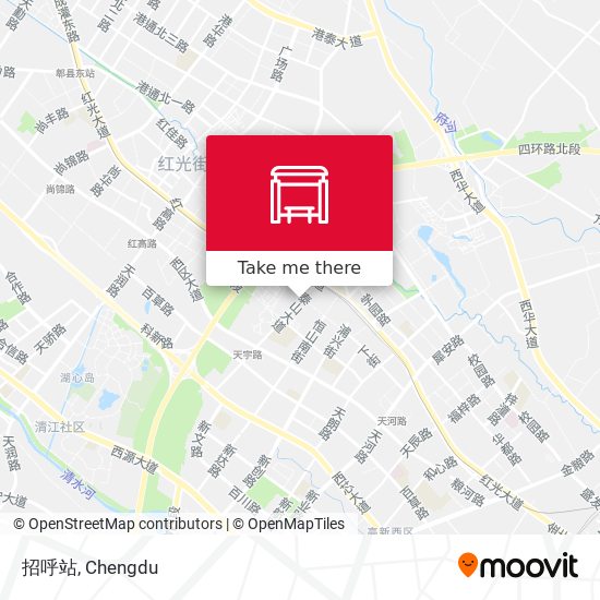 招呼站 map