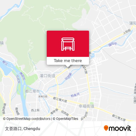 文荟路口 map